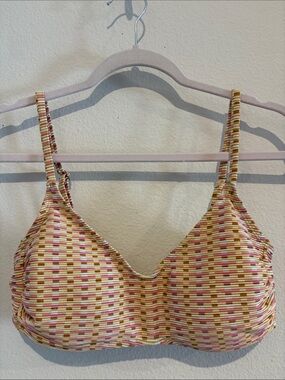 Bikini Top with sewn in cups  'Sol Lurex Shine' - (XL)